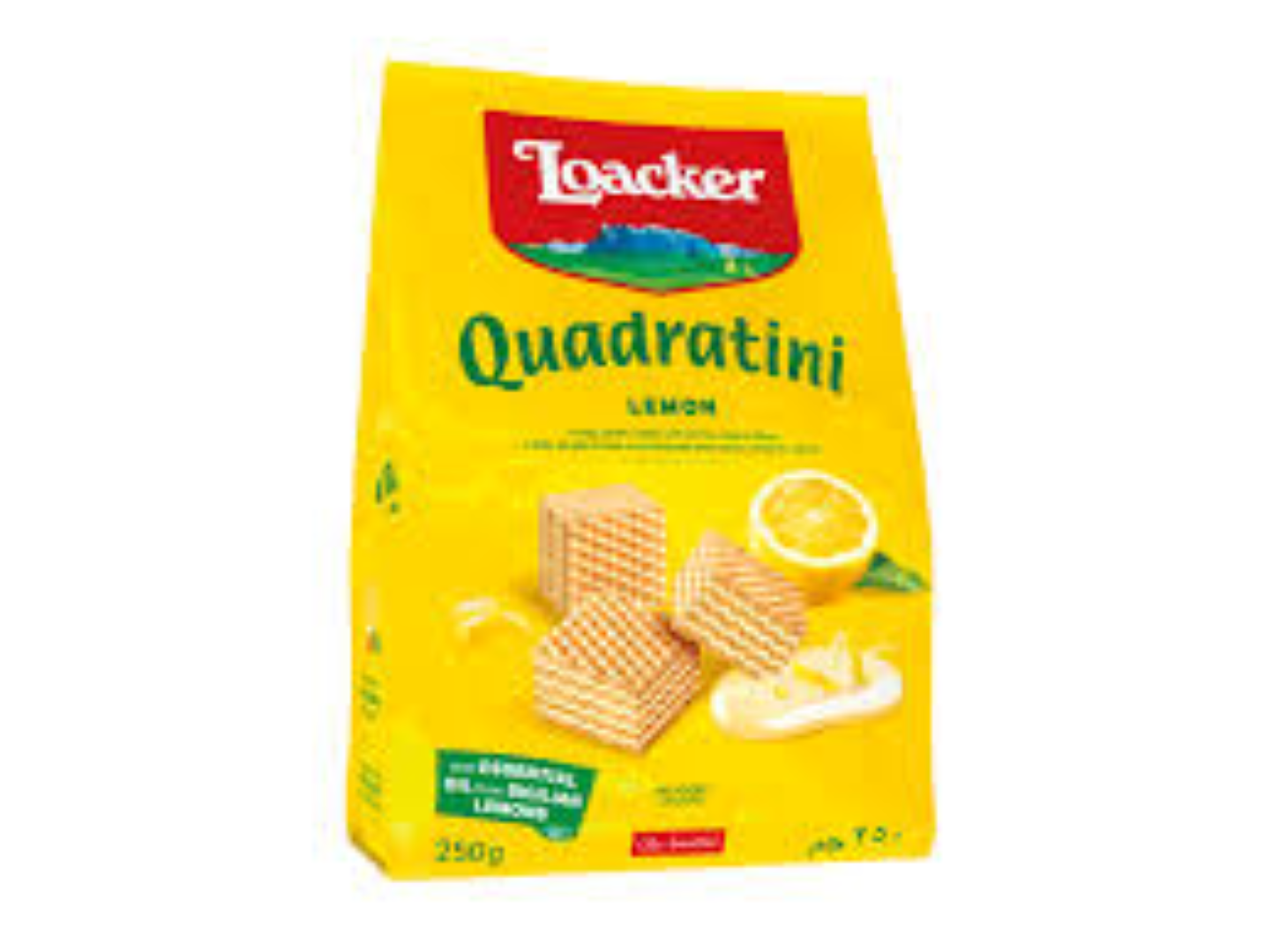 LOACKER QUADRATINI LEMON 125G